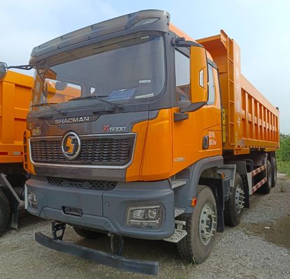 Tipo de elevación delantera 470 CV camión de descarga con dirección de asistencia eléctrica y tipo de descarga