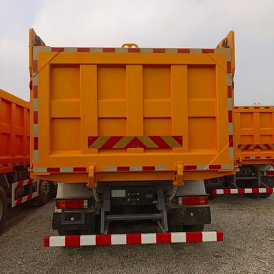 Tipo de elevación delantera 470 CV camión de descarga con dirección de asistencia eléctrica y tipo de descarga