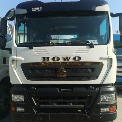 Pago completo Sinotruk chasis camión mezclador de hormigón con sistema de dirección hidráulica