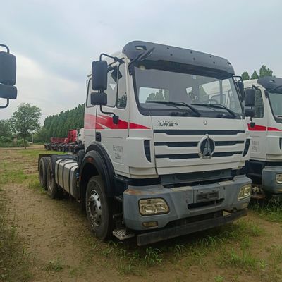 Vehículo de tracción Beiben 6X4 con dirección hidráulica y ayuda de potencia de la dirección asistida