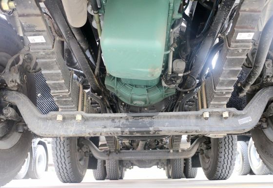 6X4 Semi-remolque cabeza tirador de descarga su socio para el transporte de basura y carga