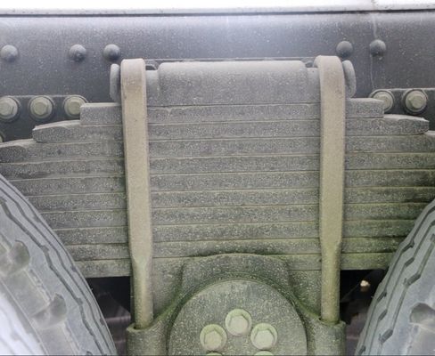 6X4 Semi-remolque cabeza tirador de descarga su socio para el transporte de basura y carga
