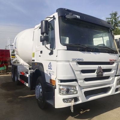 Camión mezclador de hormigón Sinotruk para construcción de trabajo pesado a 10245x2496x3450m Tamaño