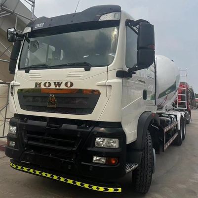 Chasis del mezclador de hormigón de dirección hidráulica Sinotruk utilizado para aplicaciones de carga útil de 30 T