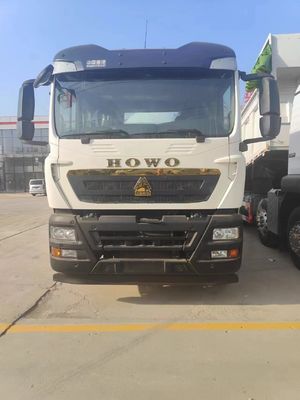 Chasis Sinotruk Dirección hidráulica de potencia Mezclador de hormigón con 8 desplazamiento y 400 hp