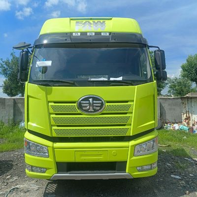 US Carbon Steel FAW Jiefang J6p420HP camión pesado diésel para remolque de semirremolques