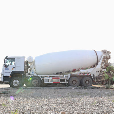 Cabina de aire acondicionado 6x4 Camión mezclador de cemento Foton Auman para construcción pesada