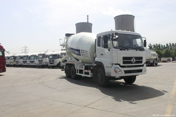 6x4 Chasis Sinotruk Dirección hidráulica Camión mezclador de hormigón para proyectos a gran escala