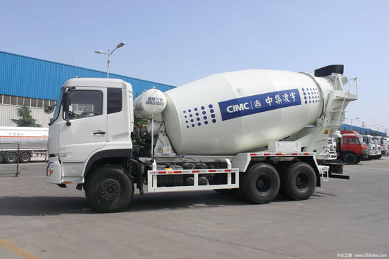6x4 Chasis Sinotruk Dirección hidráulica Camión mezclador de hormigón para proyectos a gran escala