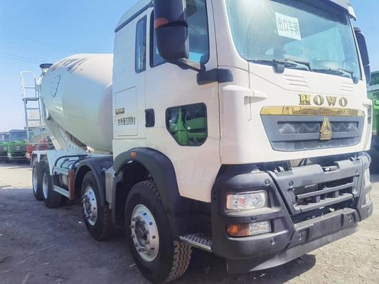 Caja de carga de acero al carbono Material 8 desplazamiento 10m3 camión mezclador de hormigón para su