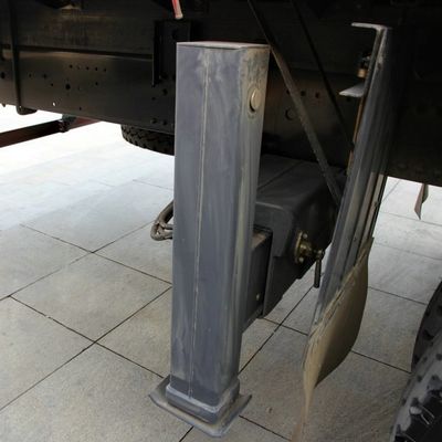 Grúa montada en camión de 10 toneladas y 12 toneladas con diseño plegable y capacidad de carga de 10245x2496x3450m