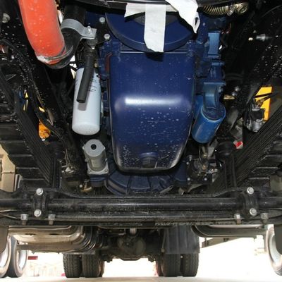 Grúa montada en camión de 10 toneladas y 12 toneladas con diseño plegable y capacidad de carga de 10245x2496x3450m