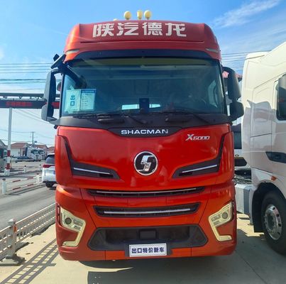 Euro5/Euro6 Shaanxi Automobile Delong X6000 Camión de tracción diesel con tanque de combustible de 1000L