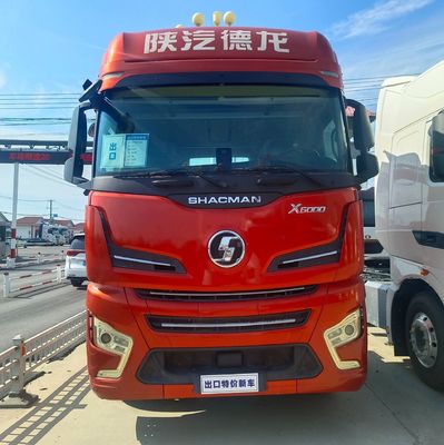 Camión de tracción diesel DelongX6000 &gt; 450 CV para remolque de semirremolques resistentes