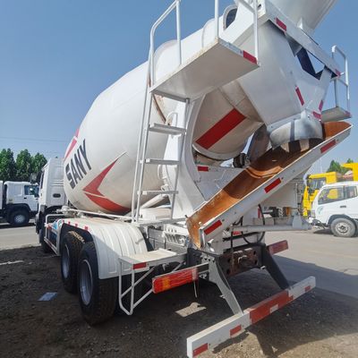 Tipo de transmisión manual Sinotruk camión mezclador de cemento para necesidades de construcción pesada