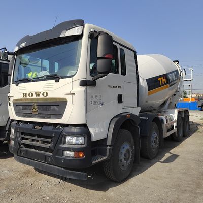 8X4 Sinotruck HOWO 350HP 371HP12-15 cúbico camión mezclador de hormigón con y sin neumáticos de tubo