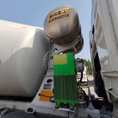8X4 Sinotruck HOWO 350HP 371HP12-15 cúbico camión mezclador de hormigón con y sin neumáticos de tubo