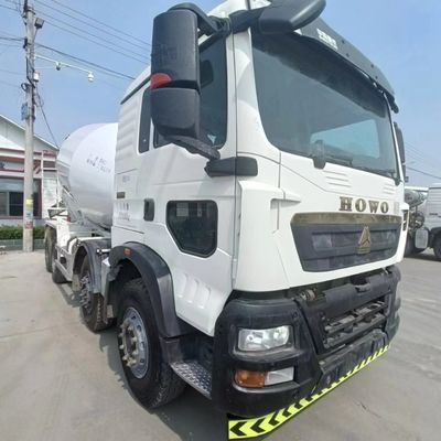 340 Tx HOWO Camión mezclador de hormigón para la construcción pesada y dirección hidráulica