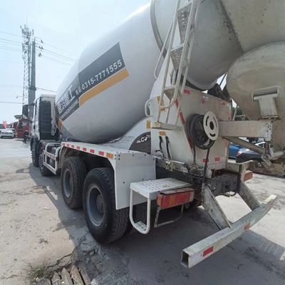 340 Tx HOWO Camión mezclador de hormigón para la construcción pesada y dirección hidráulica
