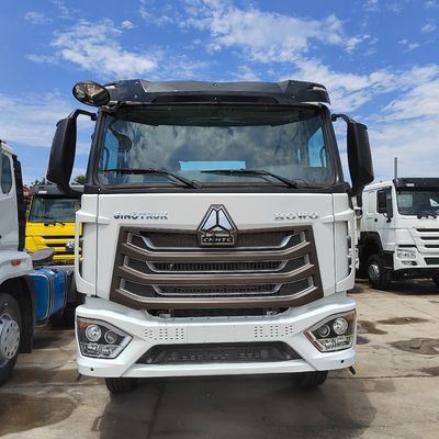 Camión tractor Sinotruk de segunda mano con caja de carga de acero al carbono en buenas condiciones