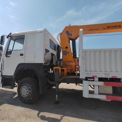 Grúa de cinco brazos, mandíbula personalizable de 12 t, camión hidráulico de carga, maquinaria de construcción móvil