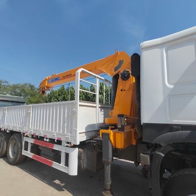 Grúa de cinco brazos, mandíbula personalizable de 12 t, camión hidráulico de carga, maquinaria de construcción móvil