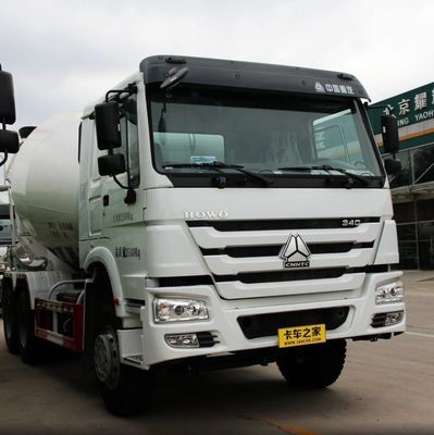 Chasis Sinotruk personalizado Dirección hidráulica camión mezclador de hormigón de trabajo pesado con neumáticos