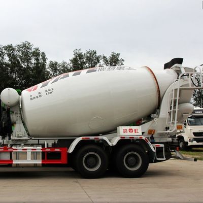 Asistencia eléctrica Dirección hidráulica Construcción de camiones mezcladores de trabajo pesado personalización