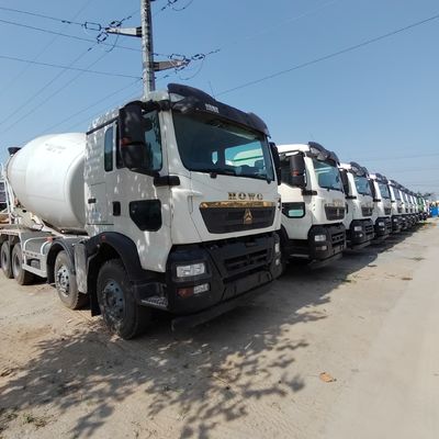 Combustible Diesel 8m3 6X4 camión mezclador de hormigón paquete de construcción peso bruto 8400.000kg