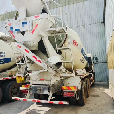 Sinotruk 8m3 camión mezclador de hormigón diesel con dirección hidráulica