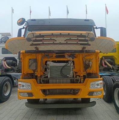 Capacidad de remolque mejorada Camión de transporte HOWO chino 6.8x2.5x3.8m Capacidad de carga 31-40t