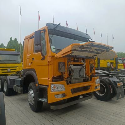 Capacidad de remolque mejorada Camión de transporte HOWO chino 6.8x2.5x3.8m Capacidad de carga 31-40t