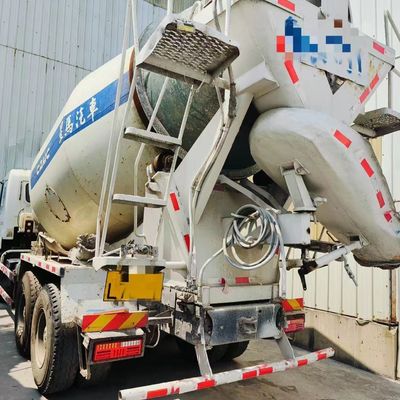 Combustible- 6x4 Dirección hidráulica Sinotruk 2m3 camión mezclador de hormigón para aplicaciones de trabajo pesado