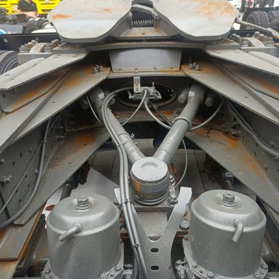 Dirección hidráulica HOWO Camión de transporte para remolque de semirremolques Certificado ECE