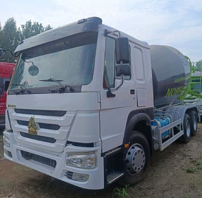 US Pago inicial Sinotruk 12m3 380HP camión de mezcla de hormigón para la construcción