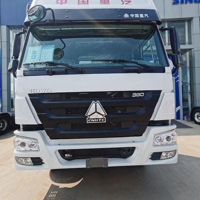 Camión tractor HOWO de trabajo pesado certificado ISO para transporte industrial y equipos mineros