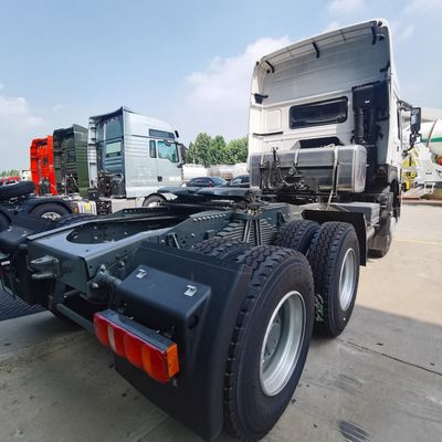 Camión tractor HOWO de trabajo pesado certificado ISO para transporte industrial y equipos mineros