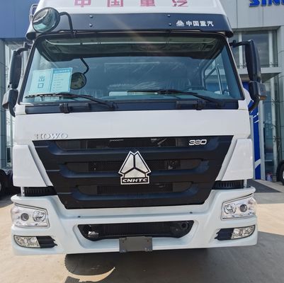 Tipo de transmisión manual Sinotruk HOWO380 Vehículo de remate para el transporte de camiones en EE.