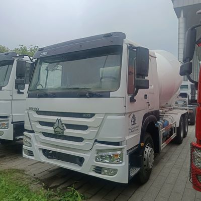 Certificación CE Camión mezclador de hormigón de 12 m3 con chasis y rendimiento Sinotruk