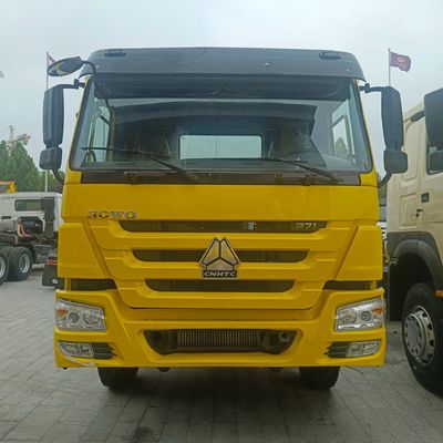 371 HOWO Cabeza de tractor diesel con asiento con suspensión aerodinámica cómoda y rueda motriz 6×4