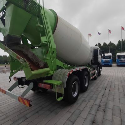 Camión portátil de mezcladora de cemento con dirección hidráulica y asistencia eléctrica
