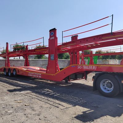 Suspensión aérea remolque de transporte de grano Fuhua para el transporte de grano y auto-dumping
