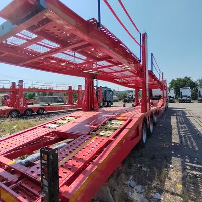 Suspensión aérea remolque de transporte de grano Fuhua para el transporte de grano y auto-dumping