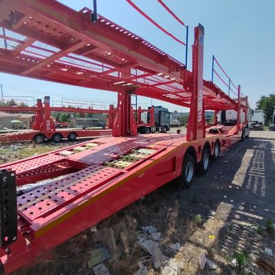 Suspensión aérea remolque de transporte de grano Fuhua para el transporte de grano y auto-dumping