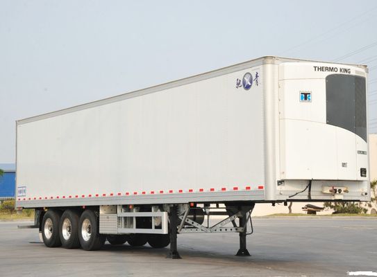 Solución de semirremolque refrigerado de capacidad media para el transporte de alimentos congelados