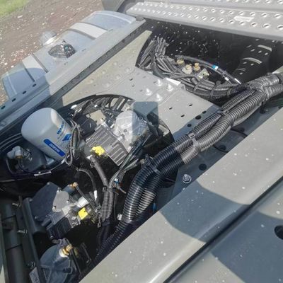 Camión de transporte Sitrak con caja de carga de acero al carbono y personalización