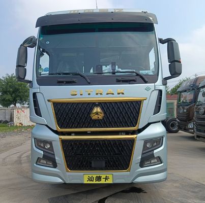 Shandeka 6X4 camión de transporte de tracción a gas con capacidad de carga de transmisión manual 31-40t