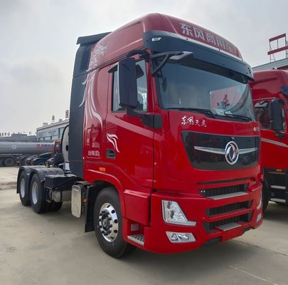 Sinotruk Chasis 2024 prime s Dongfeng Tianlong 6X4LNG camión tractor de gas para cargas pesadas