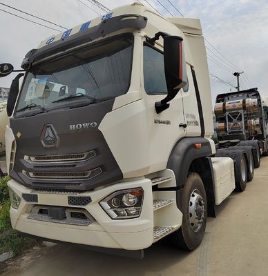 Diseño de neumáticos sin tubos Sinotruck personalizado de segunda mano Sitrak HOWO 6X4 Tractor de GNC