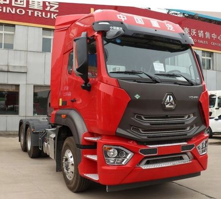 Sinotruck usado Sitrak HOWO 6X4 CNG camión paquete tamaño 745.00cm * 253.00cm * 290.00cm